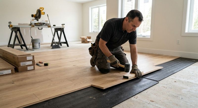 Engineered Wood Installation in Allen, TX