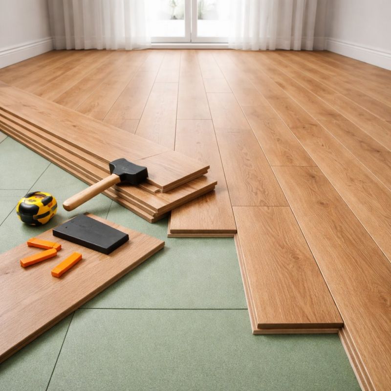 Laminate Floor Installation in Collin County, TX