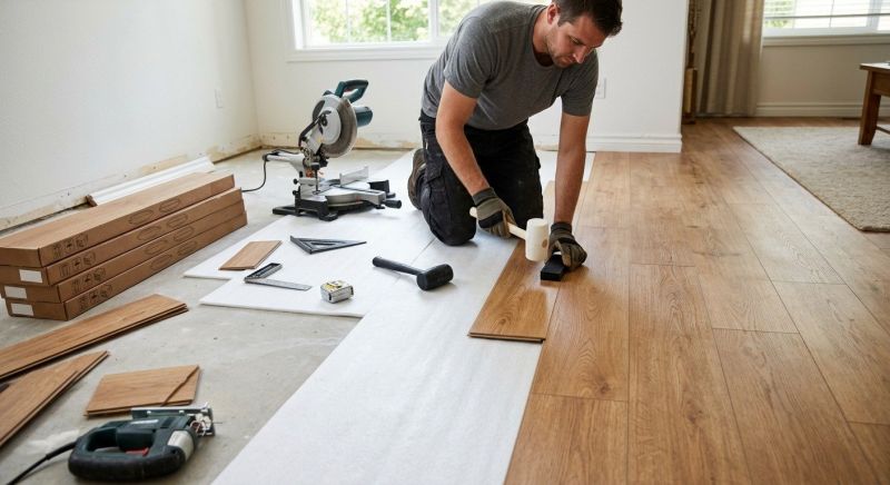 Laminate Floor Installation in Frisco, TX