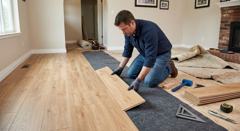 Laminate Floor Remodeling in Allen, TX