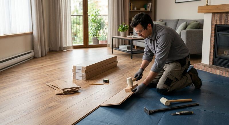 Laminate Floor Replacement in Caddo Mills, TX