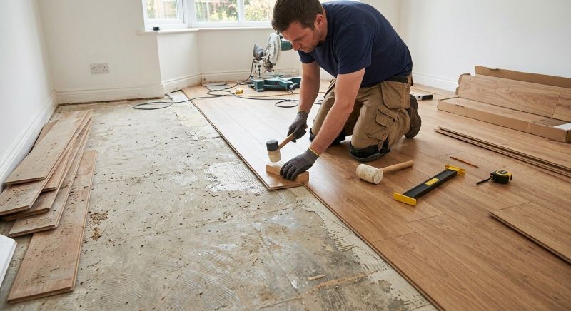 Laminate Floor Replacement in Carrollton, TX