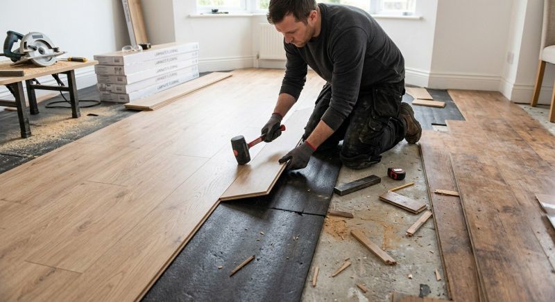 Laminate Floor Replacement in Farmersville, TX
