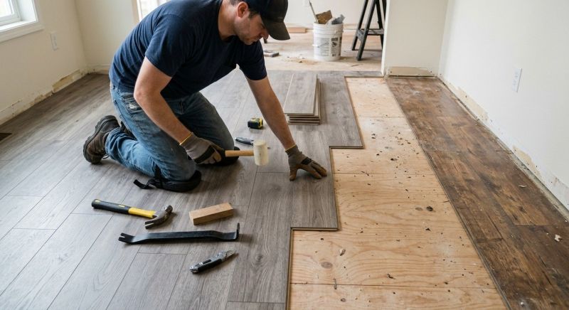Laminate Floor Replacement in Plano, TX