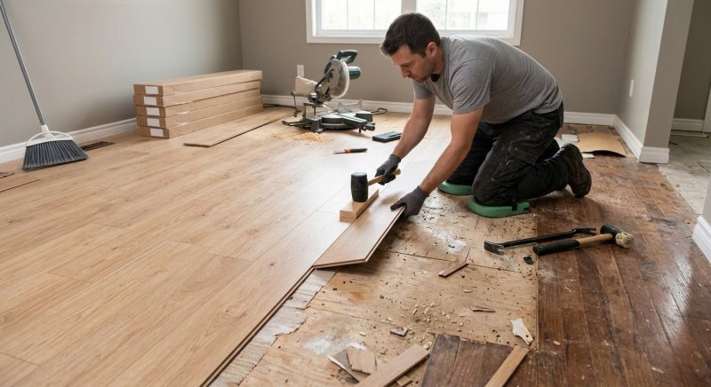 Laminate Floor Replacement in Princeton, TX