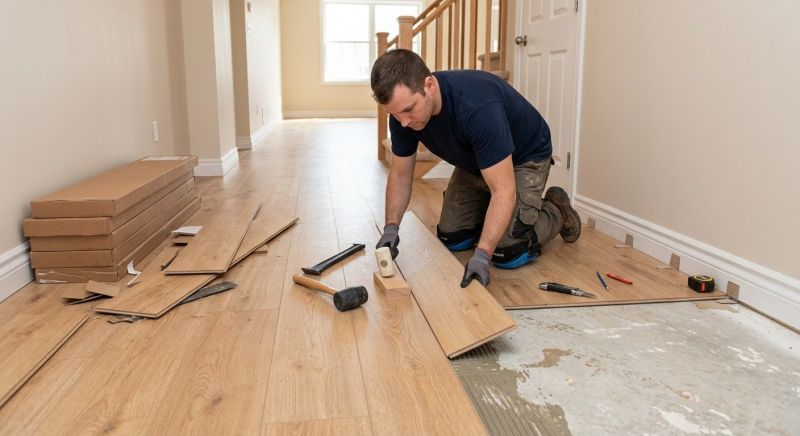 Laminate Floor Replacement in Wylie, TX