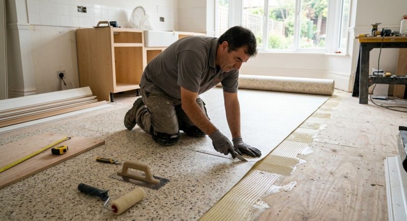 Linoleum Floor Installation in Celina, TX