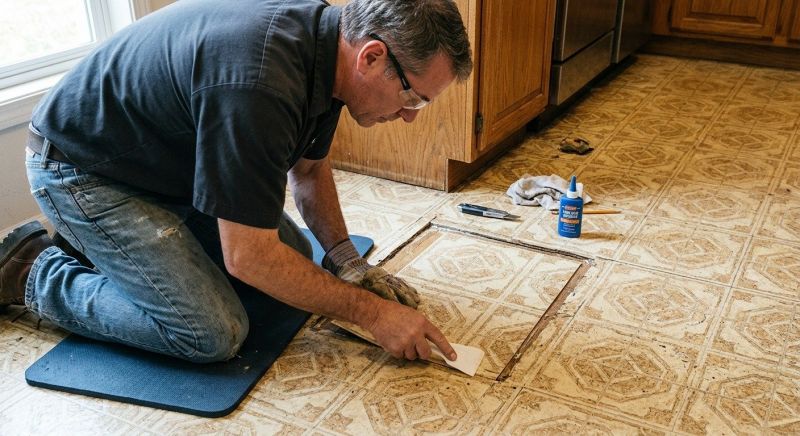 Linoleum Floor Installation in Melissa, TX