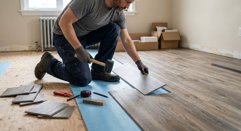 Linoleum Floor Installation in Nevada, TX