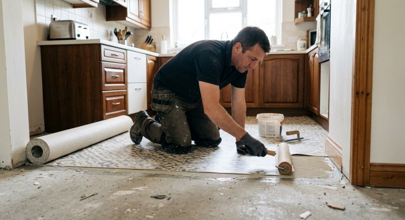 Linoleum Floor Installation in Plano, TX