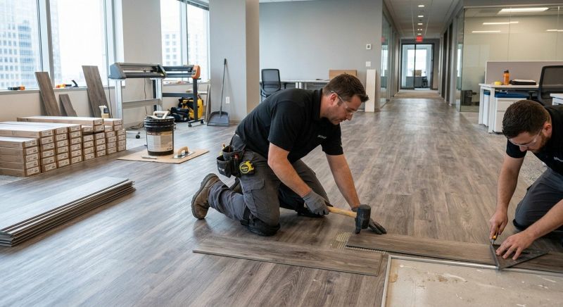 Linoleum Floor Installation in Royse City, TX