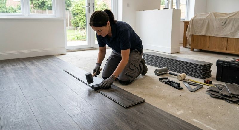 Luxury Vinyl Tile Installation in Collin County, TX