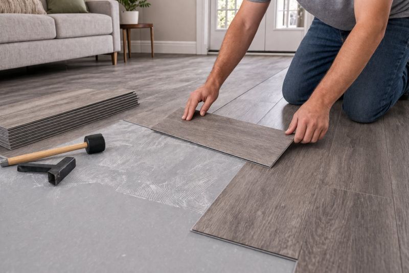 Luxury Vinyl Tile Installation in Farmersville, TX