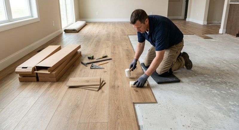 Lvt Flooring Installation in Farmersville, TX