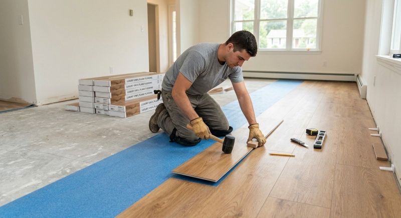 Lvt Flooring Installation in Nevada, TX