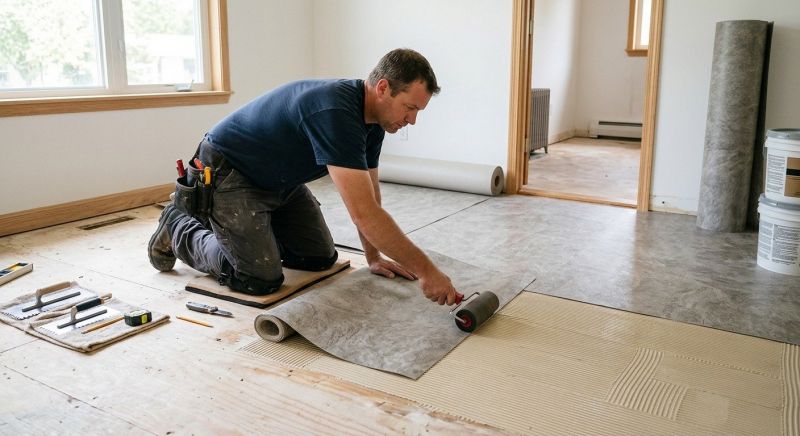 Sheet Flooring Installation in Carrollton, TX