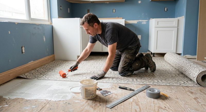 Sheet Flooring Installation in Sunnyvale, TX