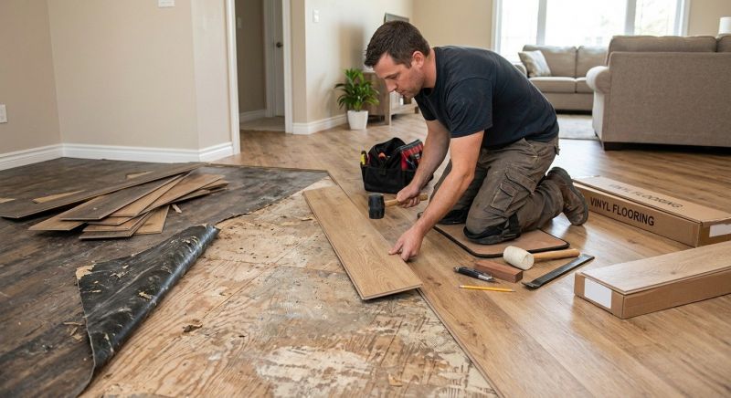 Vinyl Flooring Installation in Mesquite, TX