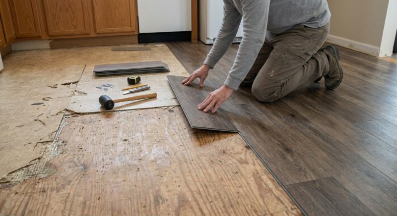 Vinyl Flooring Installation in Rowlett, TX